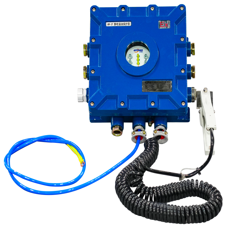 AW-JY静电溢油?；て?>
                                <div>
                                    <h3>AW-JY静电溢油保护器</h3>
                                    <p>AW-JY型静电溢油?；て髦饕糜诩觳獠鄢到拥刈刺安鄢底俺倒痰囊何槐浠?，一旦接地或液位开关报警，立刻终止装车并输出声...</p>
                                </div>
                            </a>
                        </li>
                        
                        <li>
                            <a href=