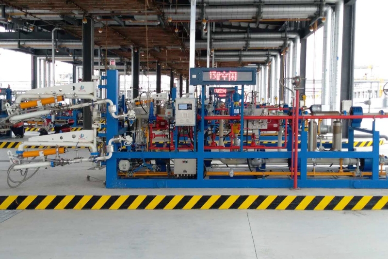 某项目装车橇现场